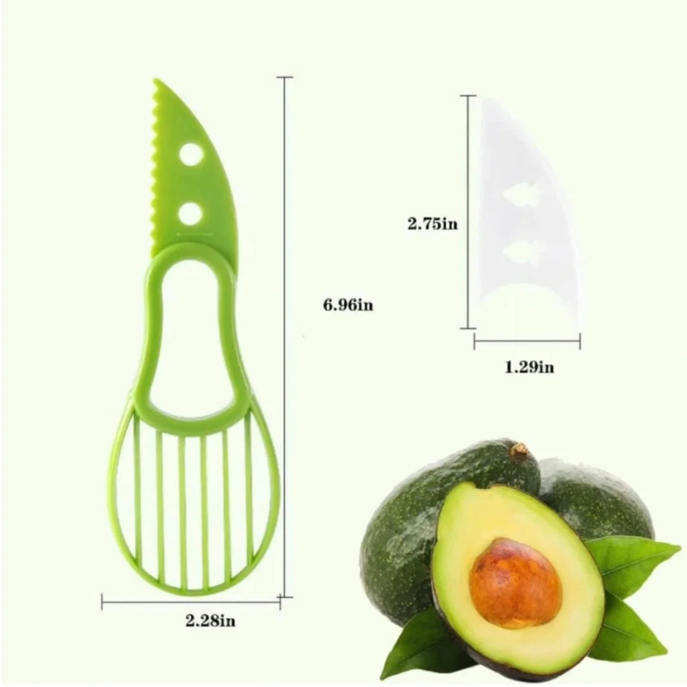 NEW Multi-Function Green Avocado Slicer Tool - Picture 6 of 13